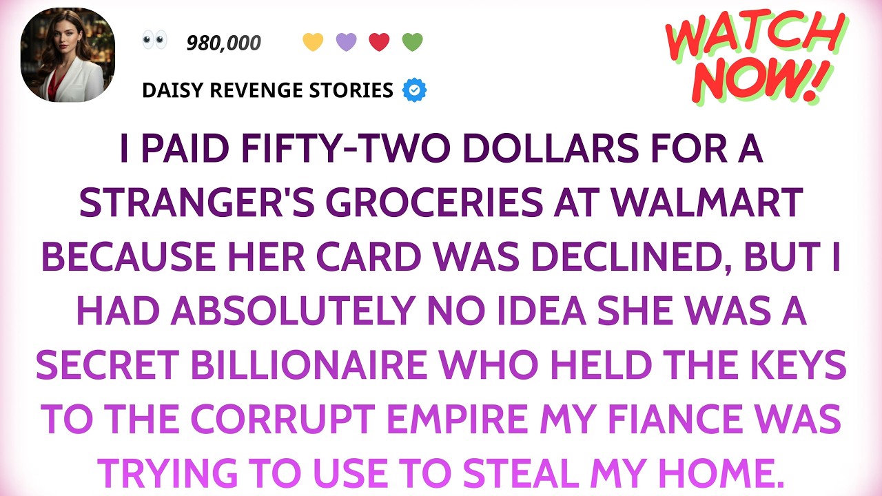 I Quietly Paid $52 at Walmart for a Stranger… I Had No Idea She Was a Millionaire