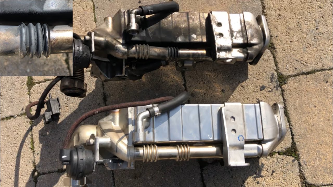 Трещина в охладителе EGR BMW F11 530d — замена