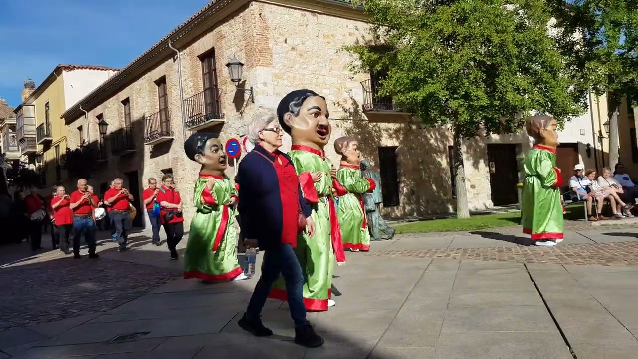 Corpus, vísperas con la Virgen de la Concha y la Tarasca. Zamora 2024