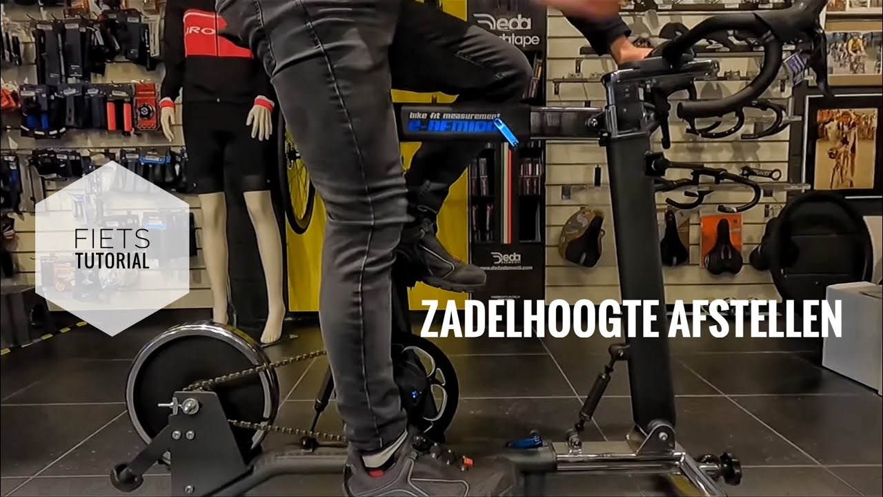 Zo bepaal je de juiste ZADELHOOGTE op de fiets! 🦵🏼| Fietshouding #2