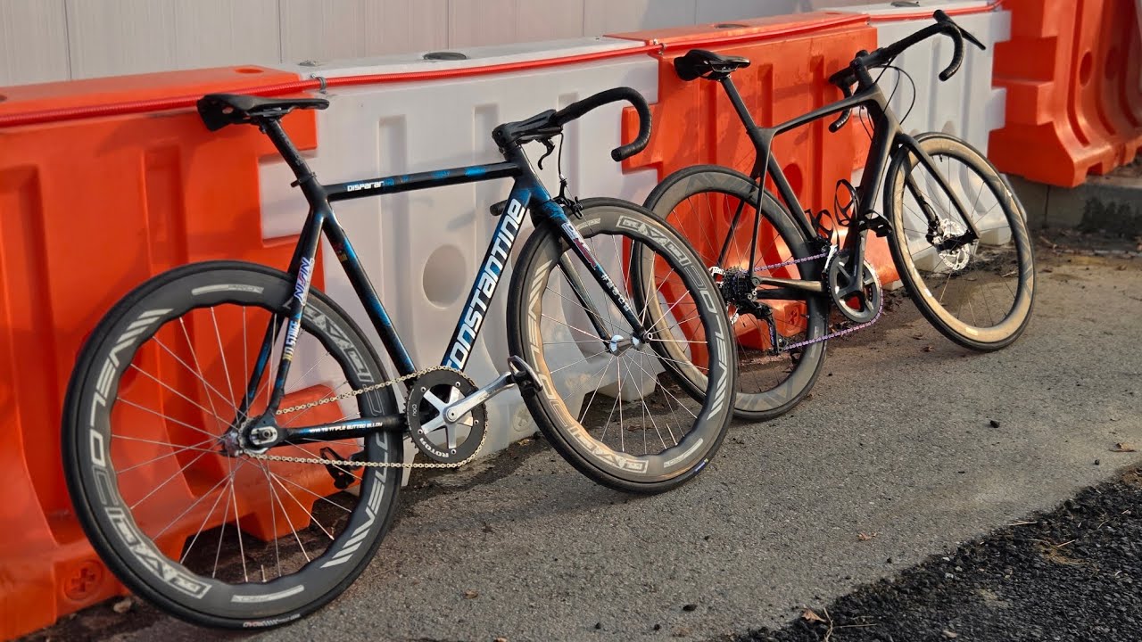 새로운 시즌 #픽시 #fixedgear #로드 #콘스탄틴 #디스페랄 #펄스  #언노운 #자이언트 #주행영상 #라이딩 #자전거 #엔진11 #크릿디 #추천 