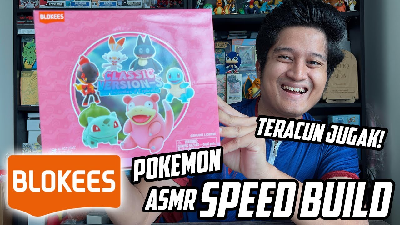 BLOKEES POKEMON CLASSIC VERSION-S SATU CASE! SPEED BUILD! AKHIRNYA TERACUN!