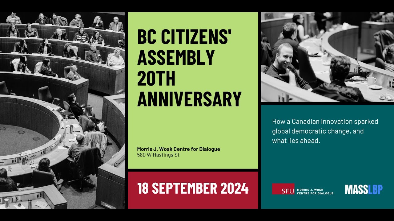 British Columbia Citizens' Assembly 20th Anniversary Dialogue