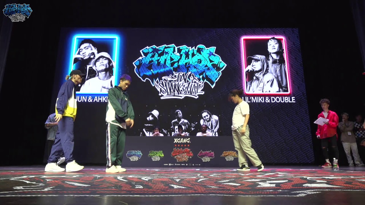 JC俊 Ahkee vs Lil'Miki 炎炎｜Hiphop Semi Final｜2018 BIS 斗舞上海滩