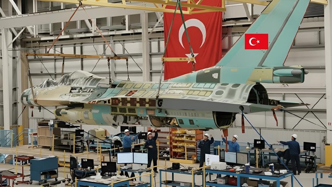 За кулисами турецкого завода по производству истребителей F-16: создание самого грозного в мире и...
