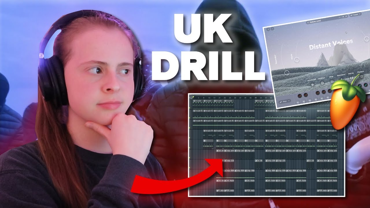 Trap Producer Makes a UK Drill Beat!