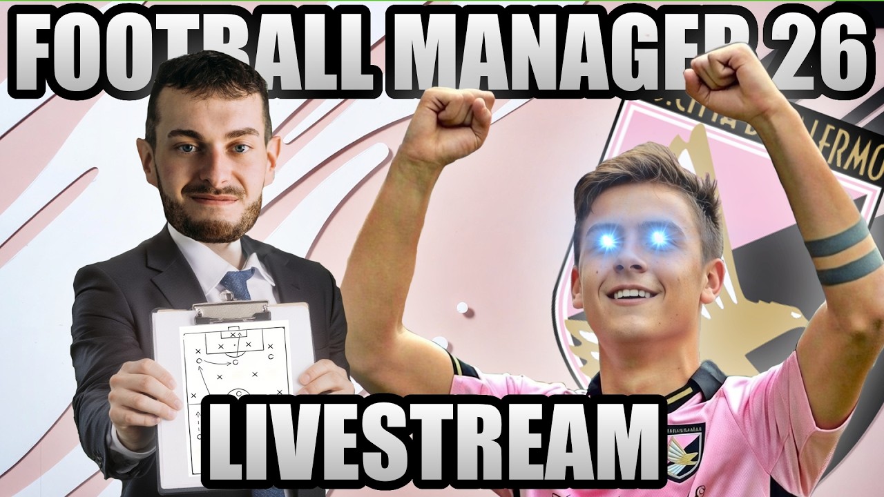 ITALSKÉ DOBRODRUŽSTVÍ 🍝| PALERMO [FM26 CZ LIVESTREAM]