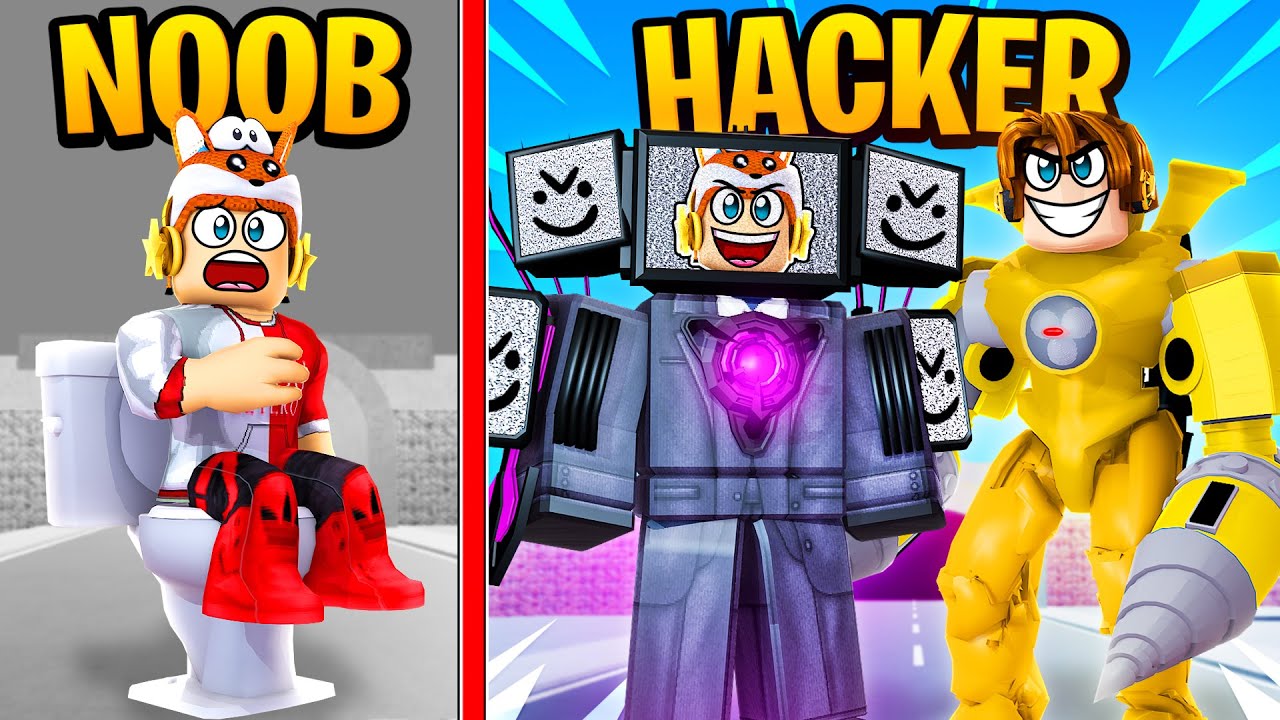 SKIBIDI Tower Defense modo NOOB vs PRO vs HACKER