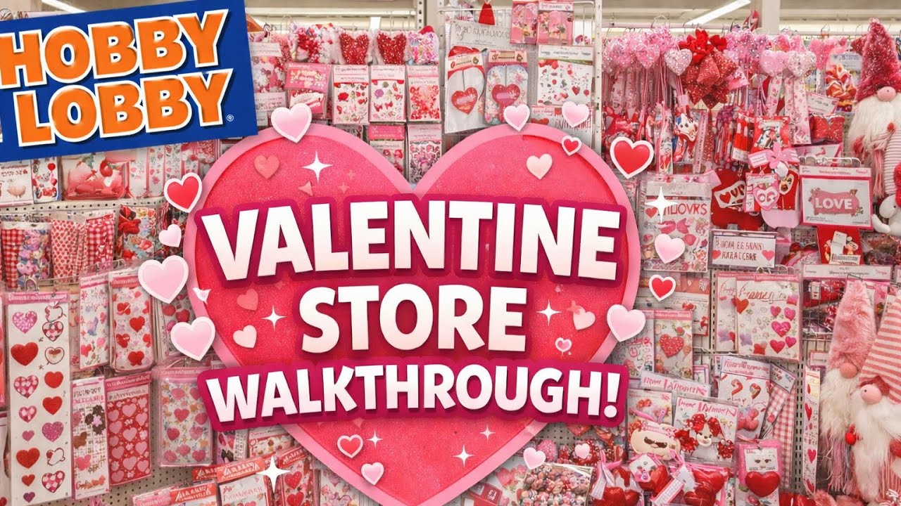 Hobby Lobby Valentine Walkthrough 