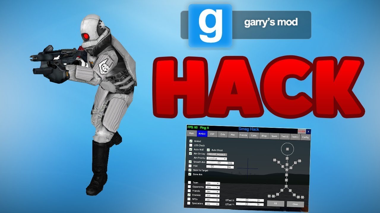 GMOD HACKS (SMEG HACK + BYPASS!) FREE DOWNLOAD *2019 WORKING*