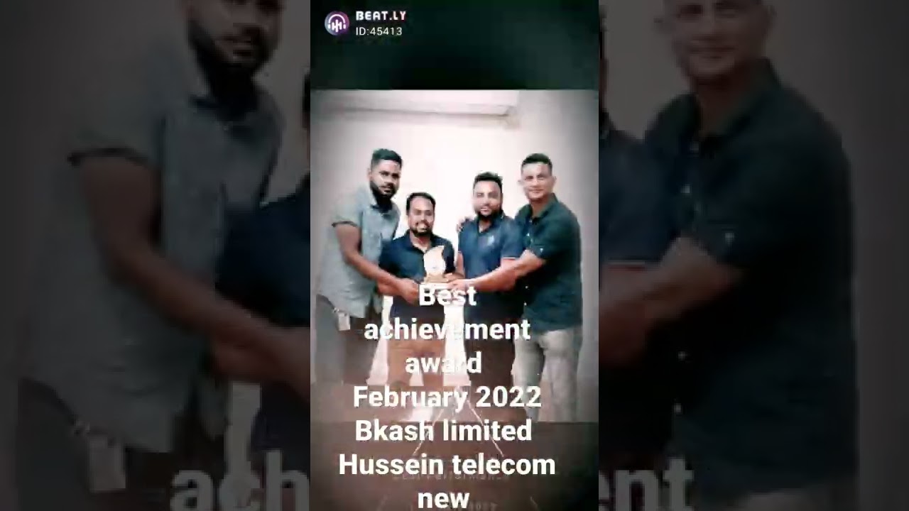 Best achievement award February 2022 bKash limited