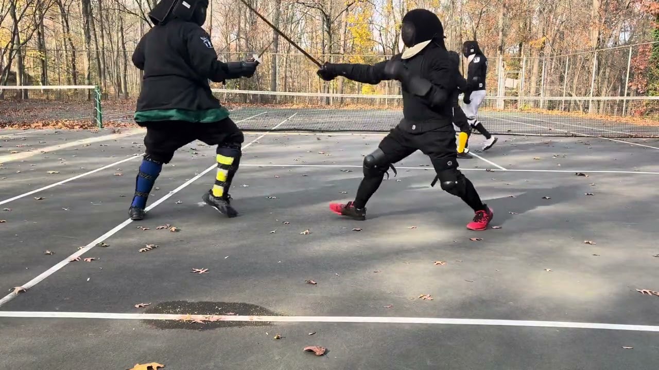 Smallsword vs saber duel