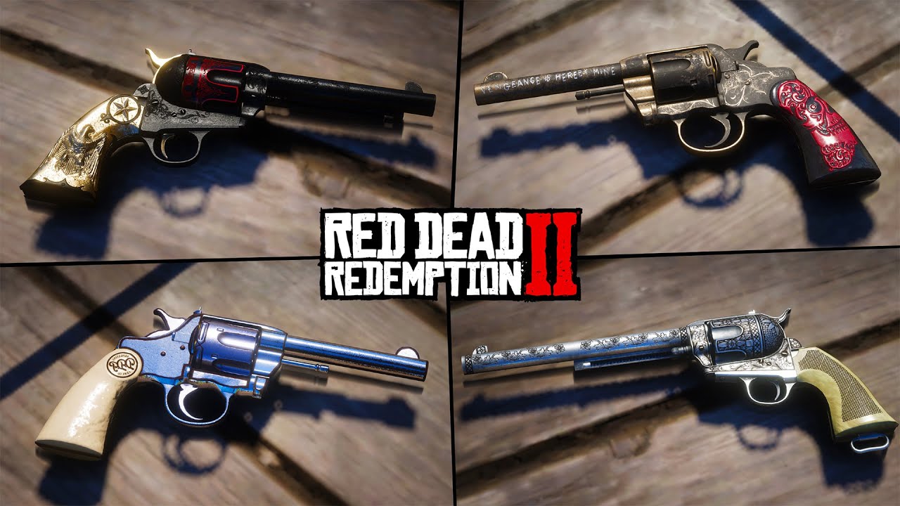 All GANG Members Revolvers in Red Dead Redemption 2