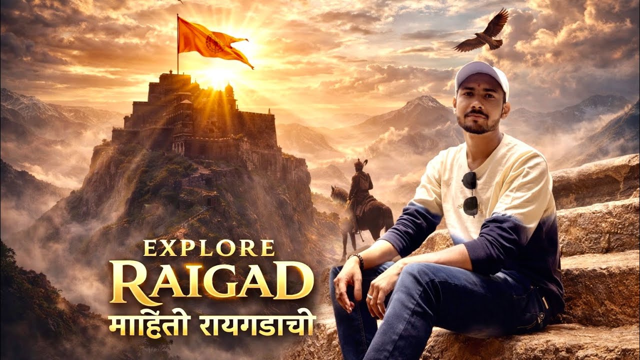 🚩रायगडावरील प्रमुख स्थळे | शिरकाई माता ते राजदरबार🚩