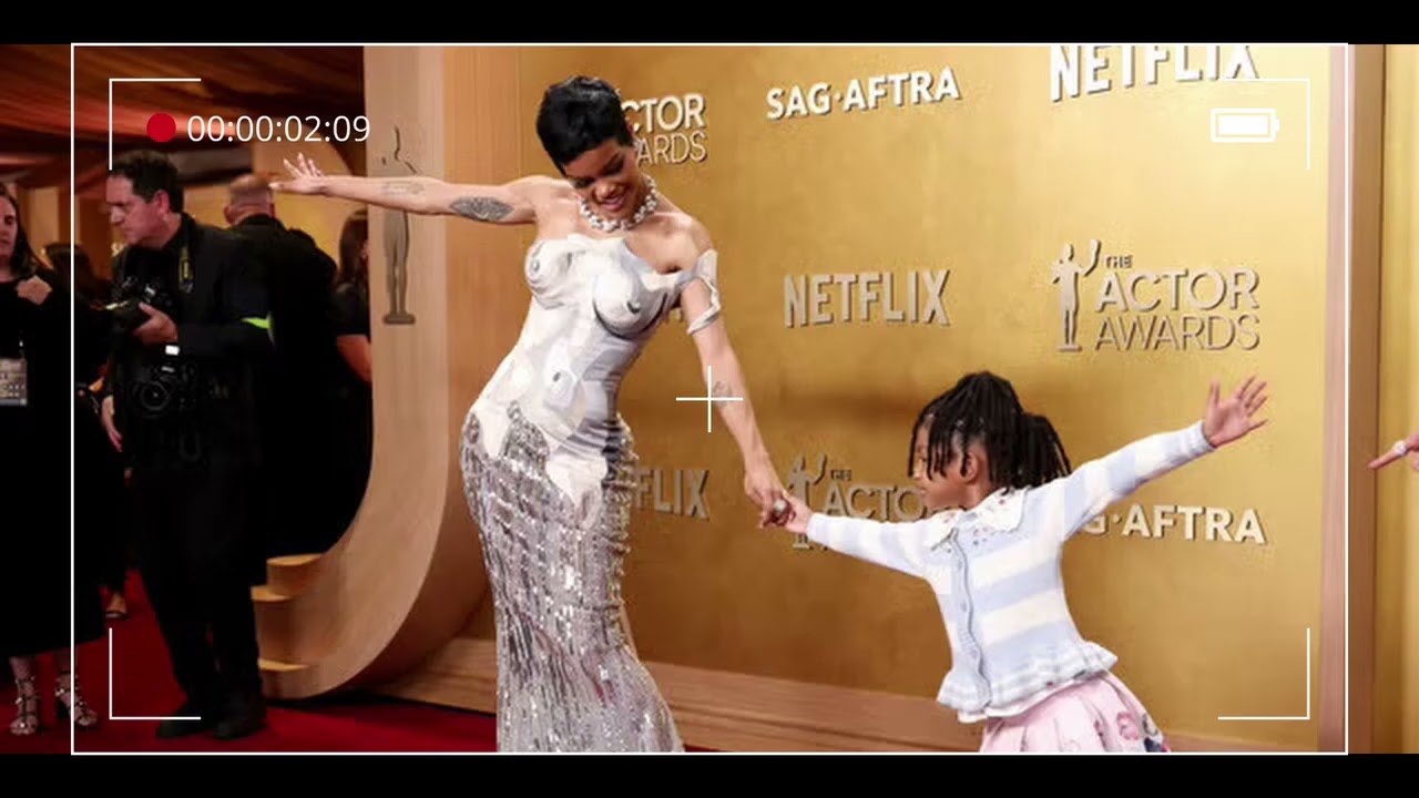 Teyana Taylor and Daughter Rue Rose Shine on the Red Carpet