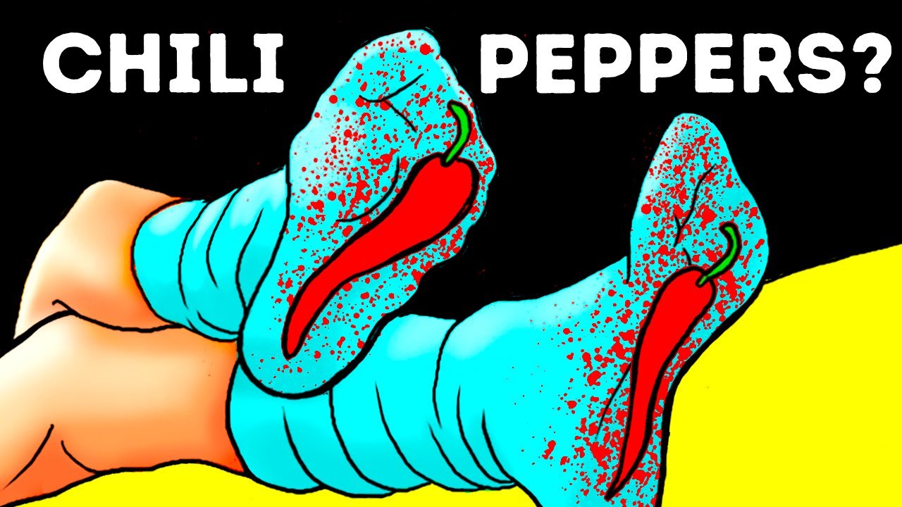 If You Can't Fall Asleep at Night, Try Chili Peppers on Your Feet