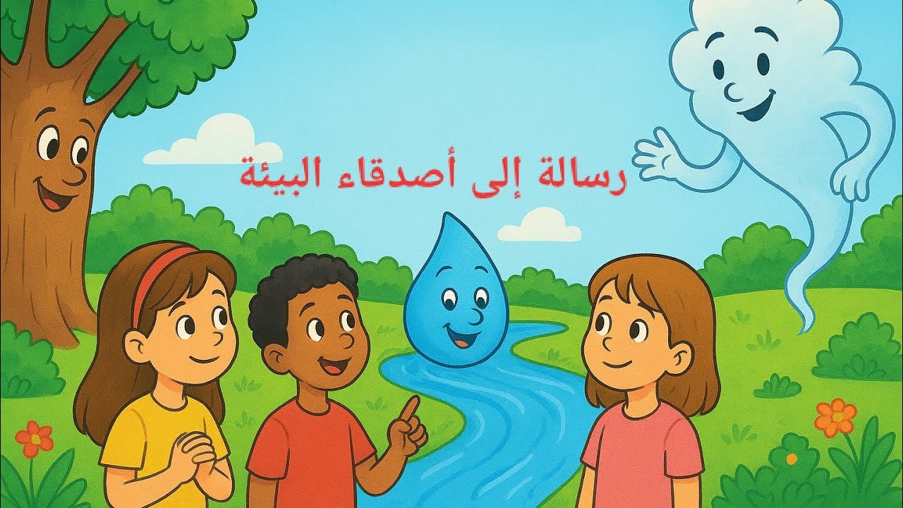 الصف الرابع الابتدائي ـ الوحدة الثالثة: الدرس الأول: استماع: رسالة إلى أصدقاء البيئة.