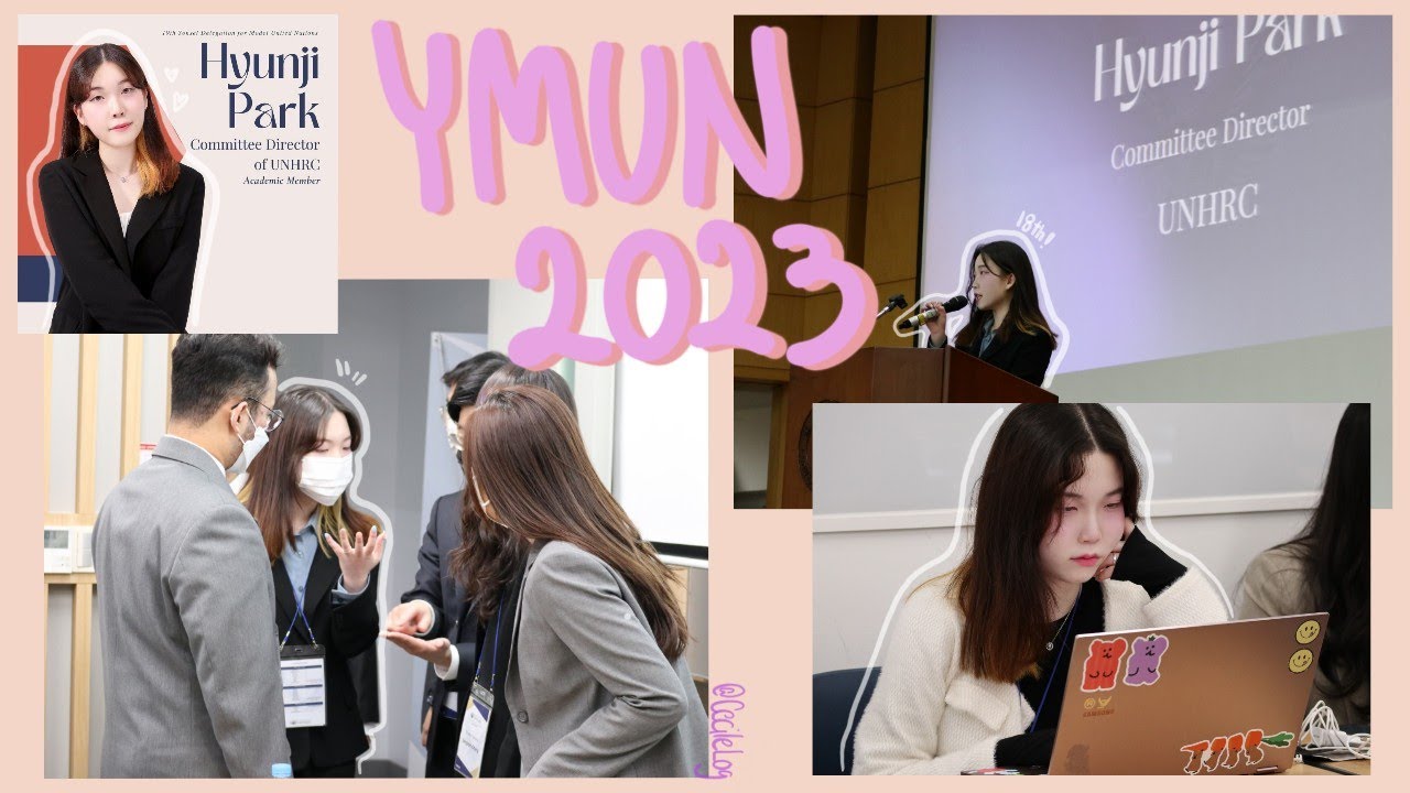 Full eng | Yonsei Model United Nations 2023 vlog in Sinchon Campus🌐🦅 Last YMUN conference_YDMUN 18th