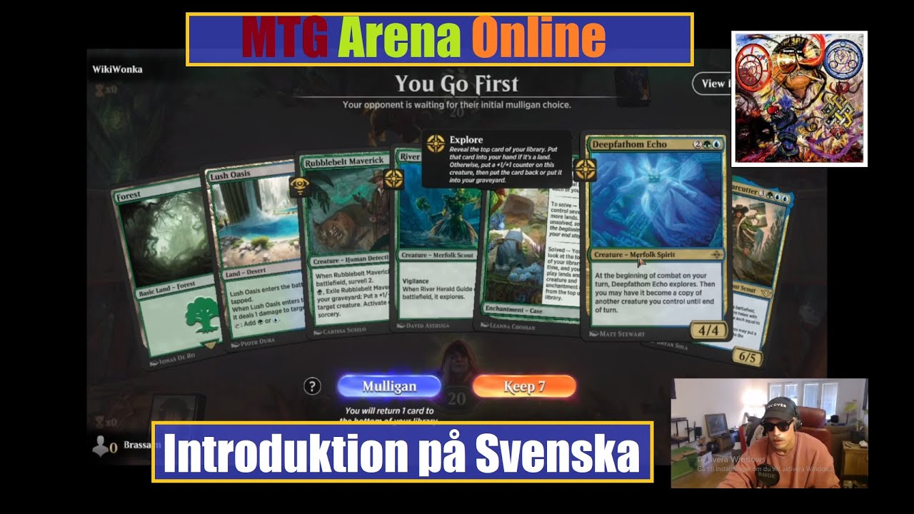 💻 Introduktion På Svenska  🇸🇪 MTG Arena (Online) ♻️