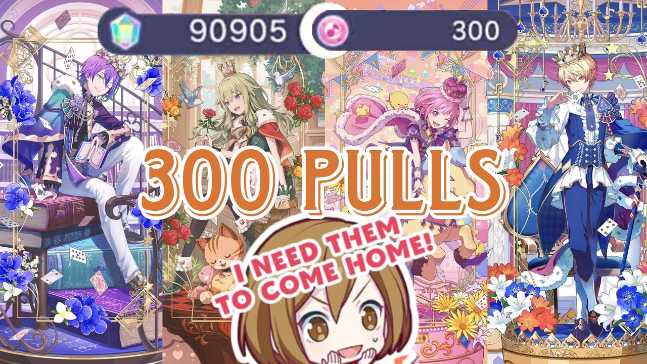 300 PULLS//Project Sekai WxS World Link Gacha (bankrupt speed run)