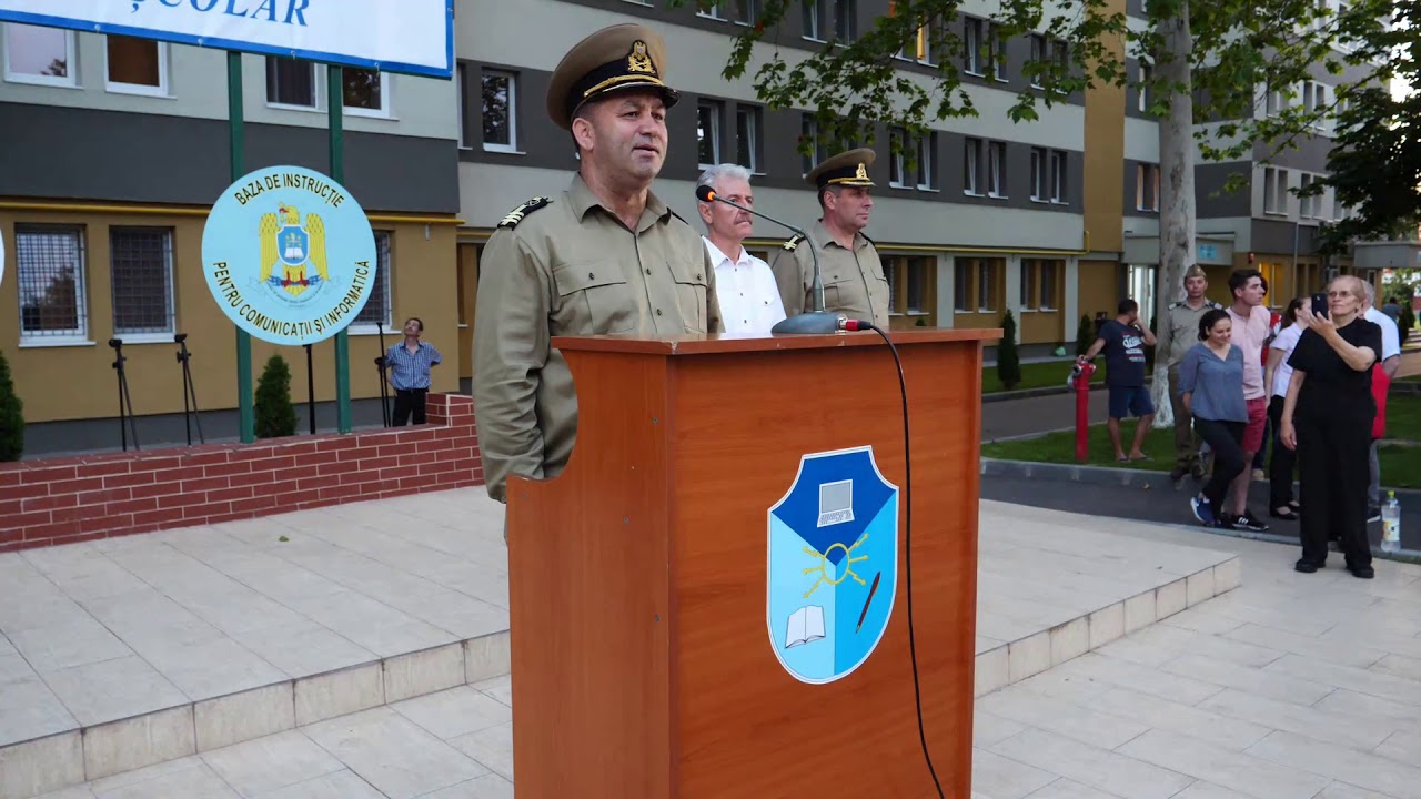Ultimul apel de seara al promotiei 2019 la Colegiul National Militar 
