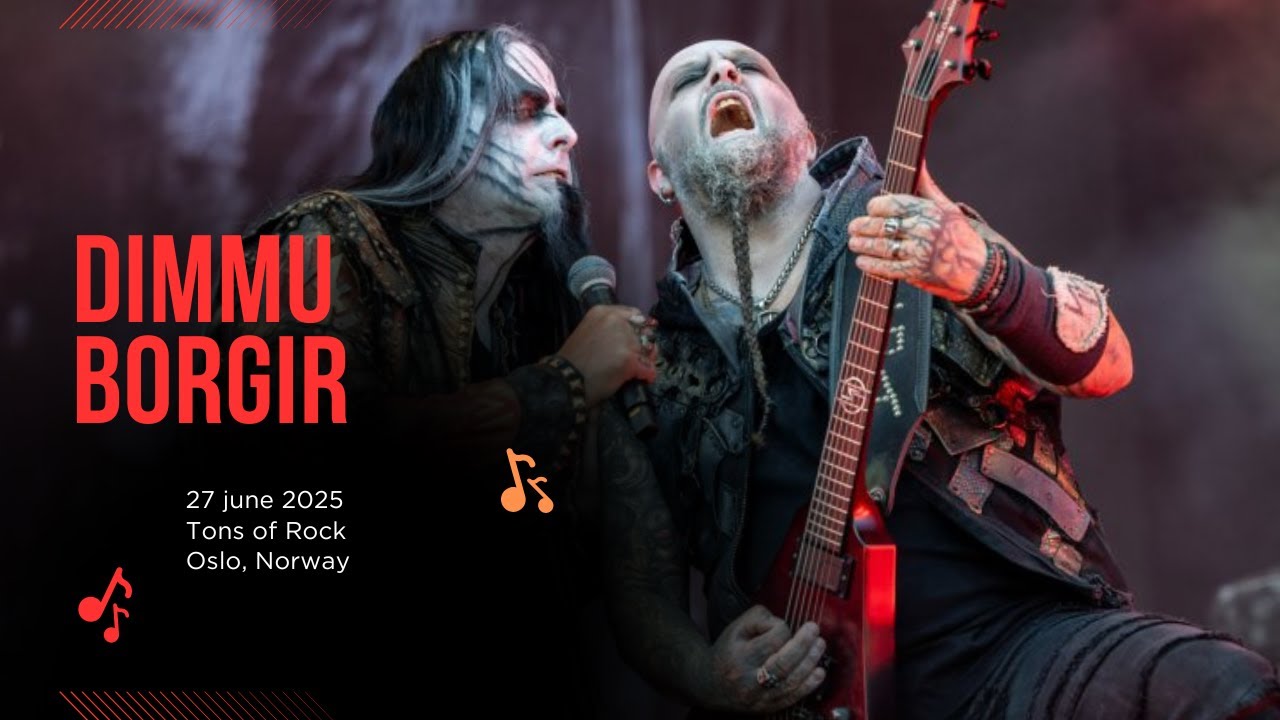 Dimmu Borgir. Концерт на фестивале Tons of Rock, Норвегия. 27 июня 2025