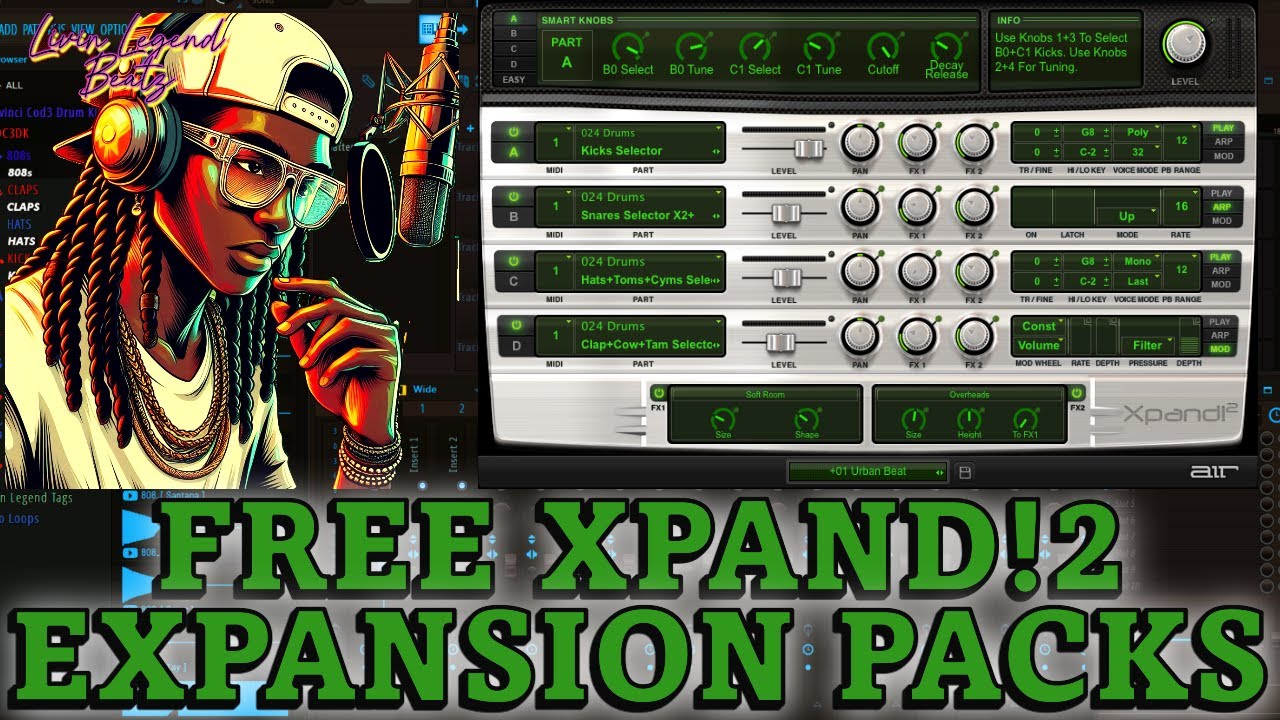 Top Expansion Preset Packs for XPAND! 2 (TOTALLY FREE)
