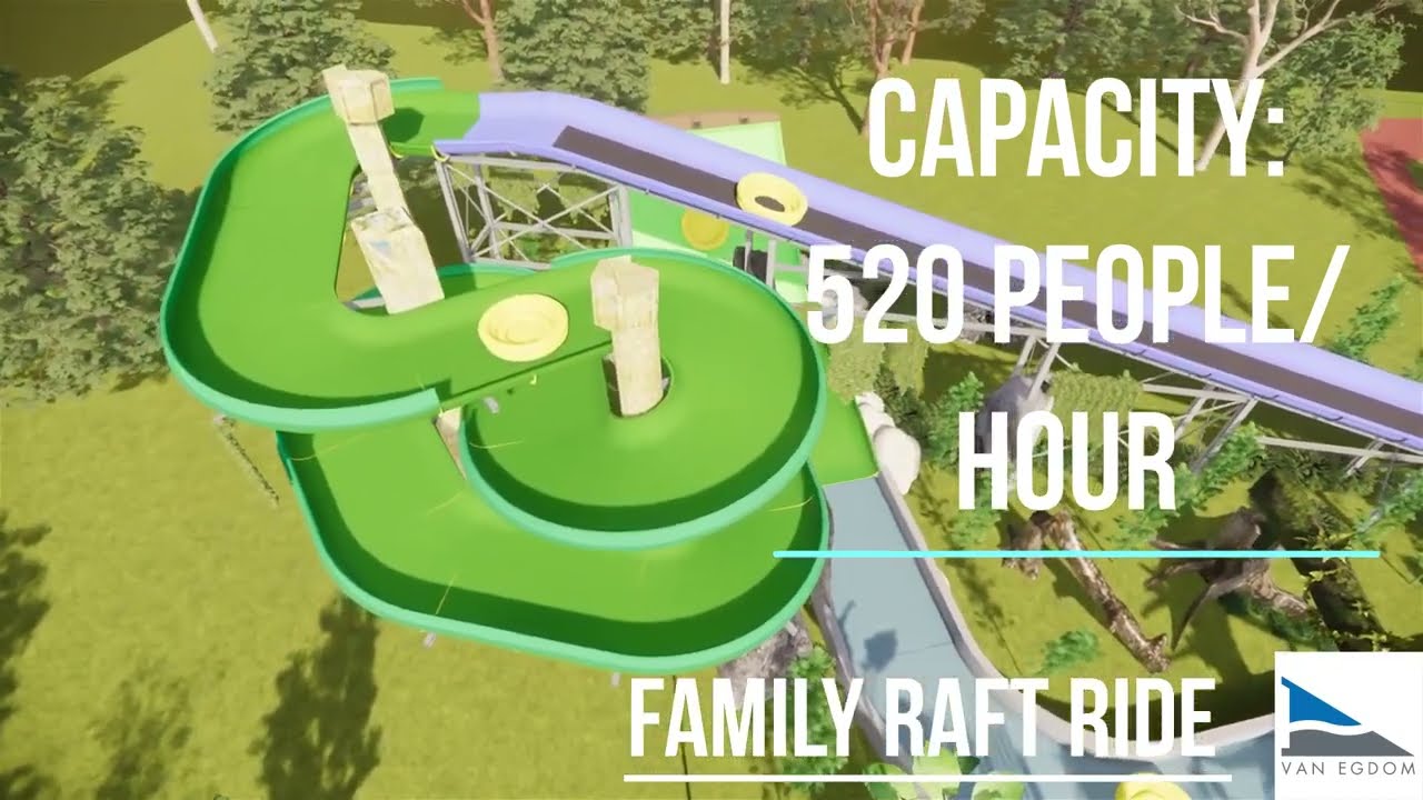 Family raft ride van Nederlandse fabrikant Van Egdom
