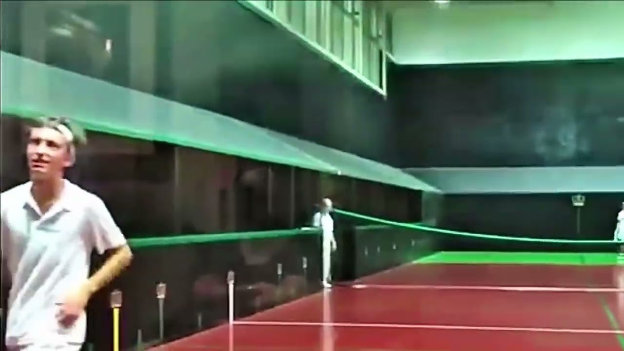 Victor Lethuilier vs Henry Stevenson | U18 British Junior Open | Queen’s Club | Real Tennis (clip)