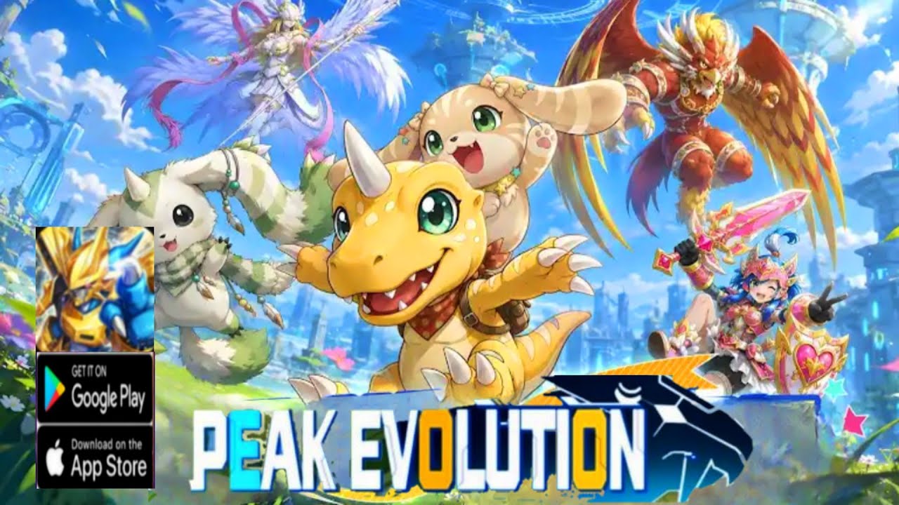 Peak Evolution Gameplay - Digimon RPG Game Android