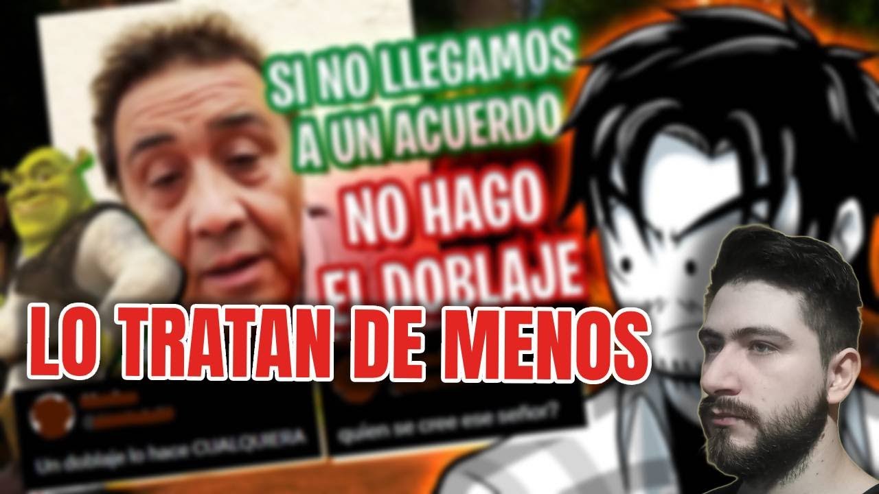 Idorno reaccion: NINGUNEAN a Alfonso Obregón por sus condiciones para el DOBLAJE DE SHREK 5 | Jeffar