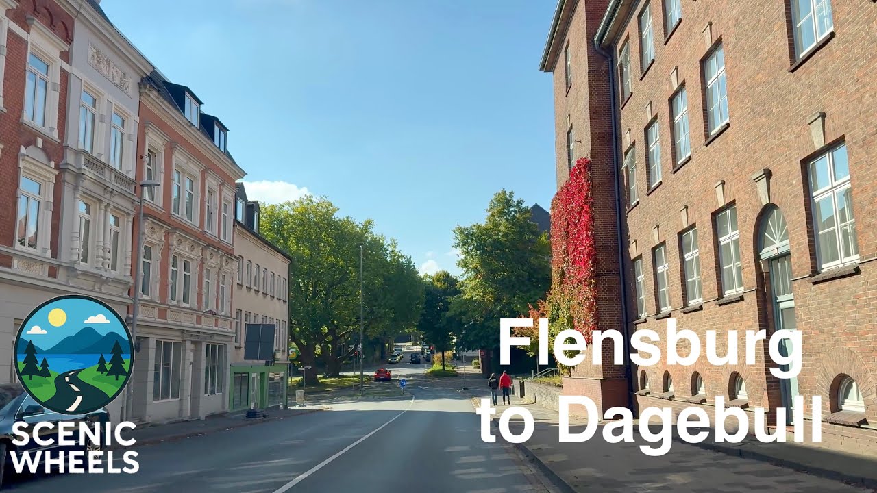 Scenic Drive from Flensburg to Dagebull Ferry crossing to F&ouml;hr and Amrum Islands | Germany 2026 4K