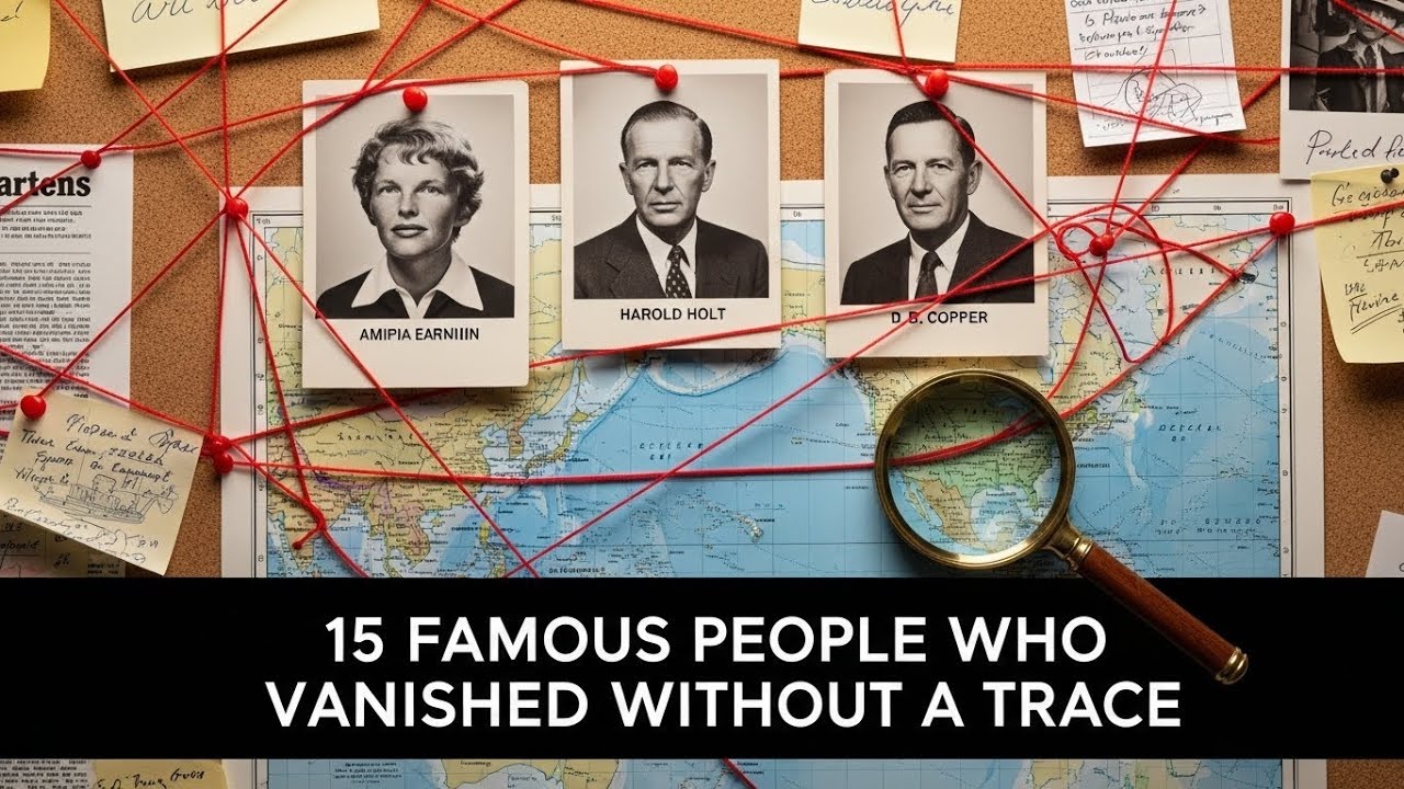 15 Famous People Who Vanished Without a Trace