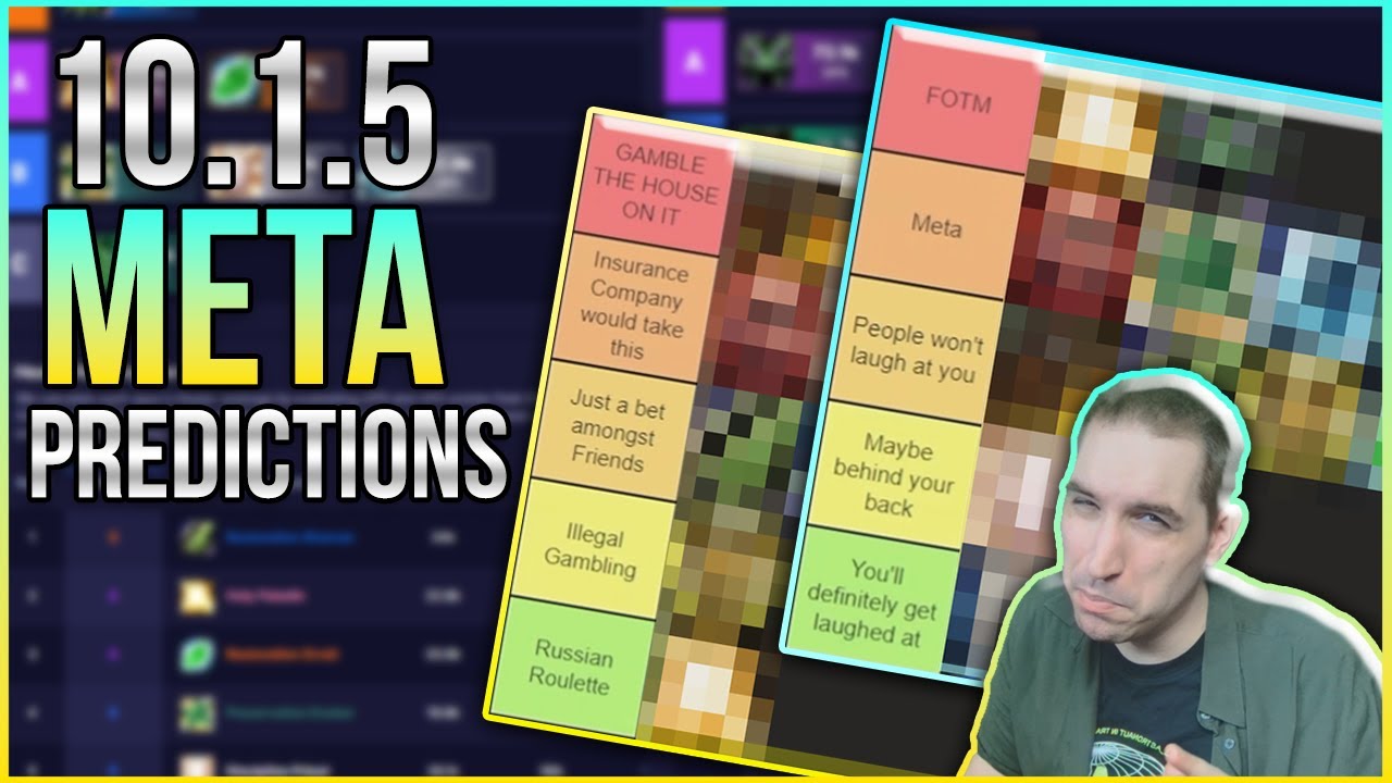Who Will Be The META Tanks & Healers of 10.1.5? | Betting Edition