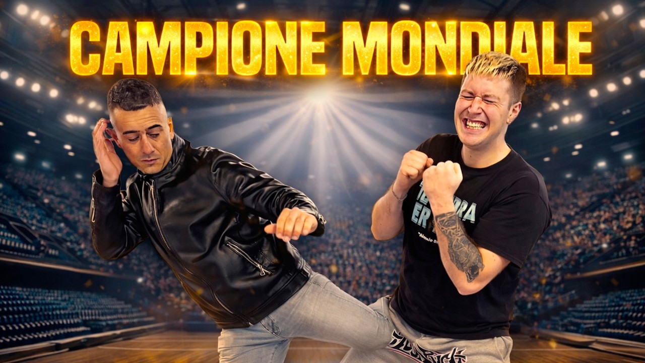 Sfido insieme a SENPAI LUIGI il Campione Mondiale di LOW KICK