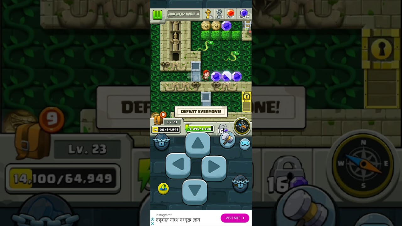 Diamond quest Angkor Wat 4 stage 3