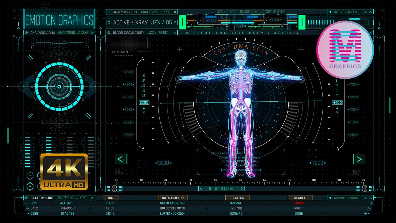Sci-Fi Medical Body Analysis