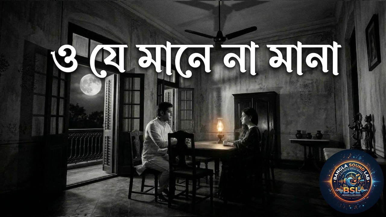 O Je Mane Na Mana | ও যে মানে না মানা |Rabindra Sangeet |  soft EDM effect | Bengali | 2026