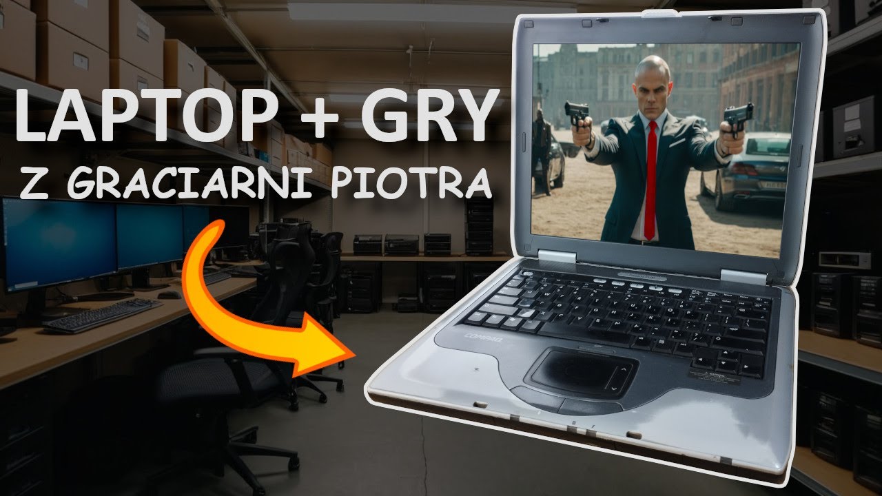 #125 Laptop z Windows XP plus gry od @Graciarnia Piotra