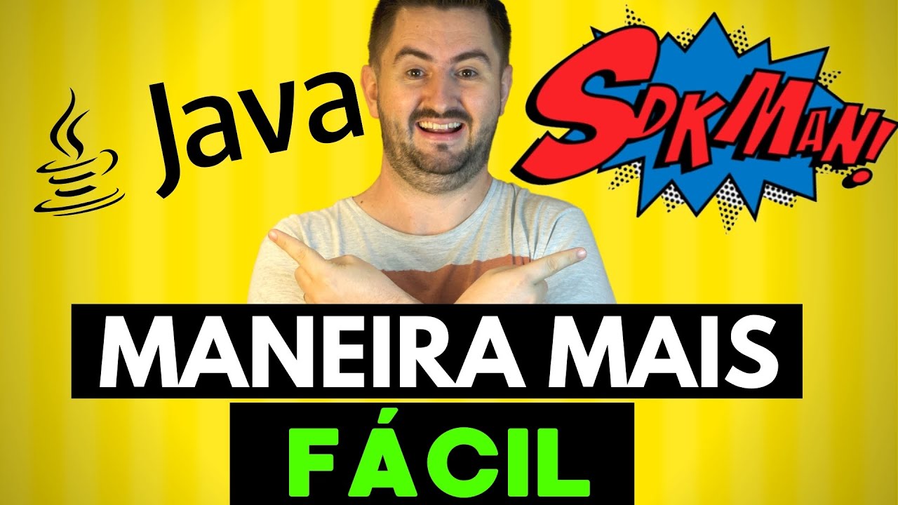 Aprenda COMO INSTALAR o JAVA FÁCIL e RÁPIDO usando o SDKMAN para ter mais que uma versão do JAVA