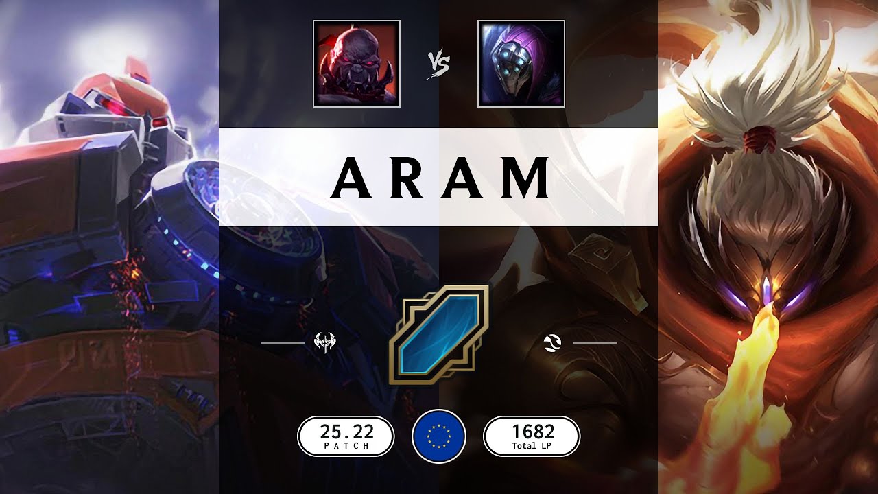 ARAM Match: Sion vs Jax - EUW server Patch 25.22