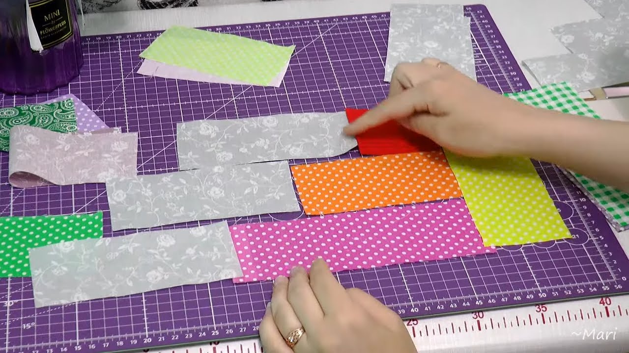 Don't throw away scrap fabric, sew it this way. Profitable sewing project.