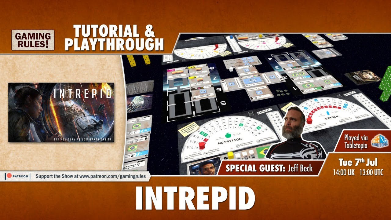 Intrepid Tutorial and Playthrough with designer Jeff Beck
