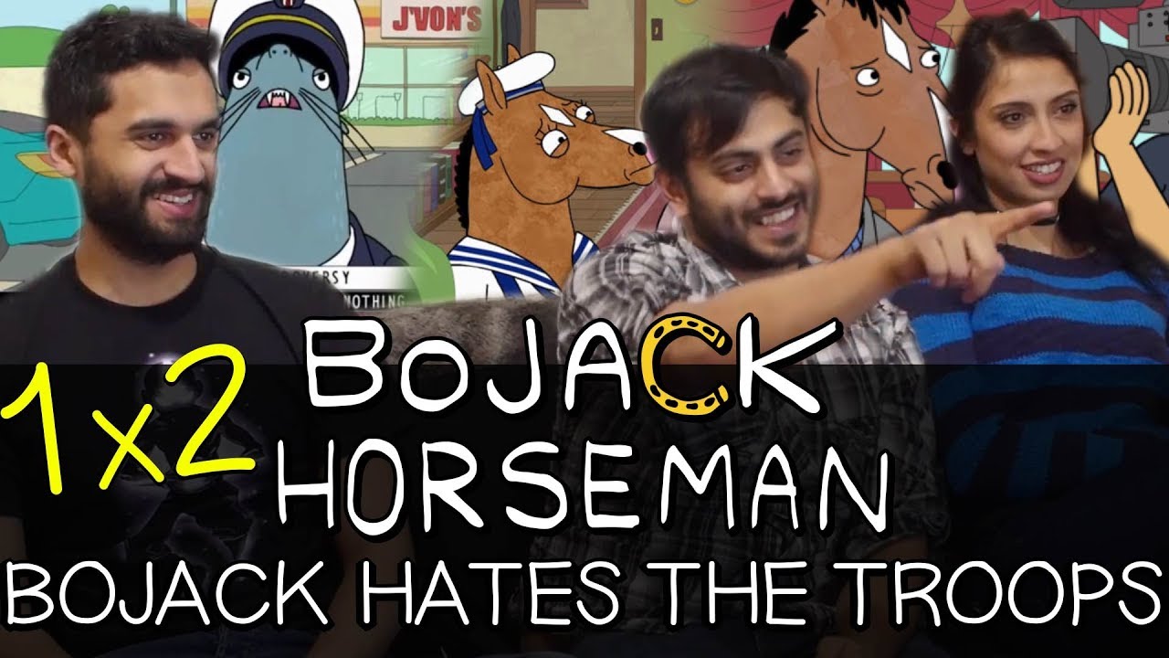 Bojack Horseman - 1x2 Bojack Hates the Troops - Reaction