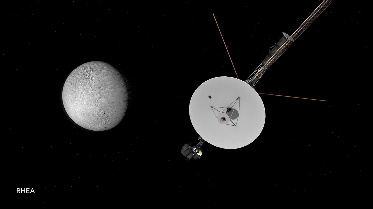 Voyager 1 Saturn System Flyby | November 1980