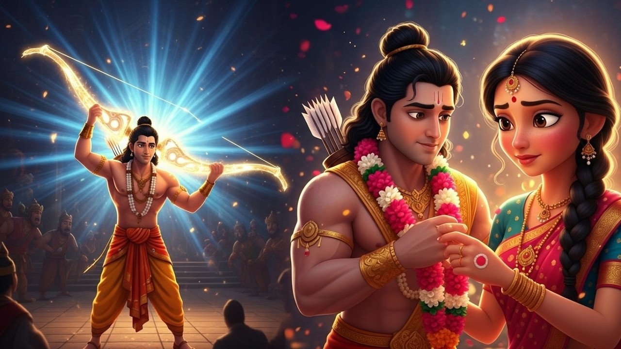  सीता स्वयंवर | शिव जी का धनुष | Ram Break Dhanush | Ramayan episode | Sita aur Ram Vivah episode