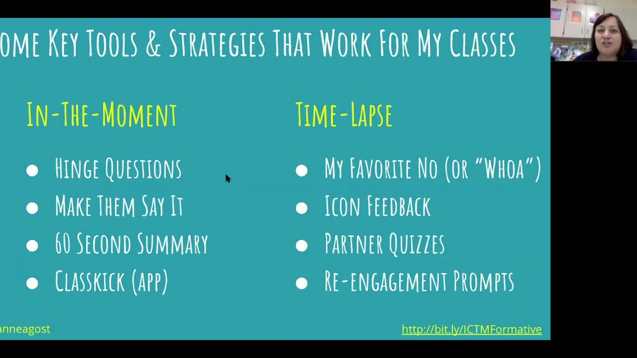 ICTM Webinar- Formative Feedback by Anne Agostinelli- Feb 2019