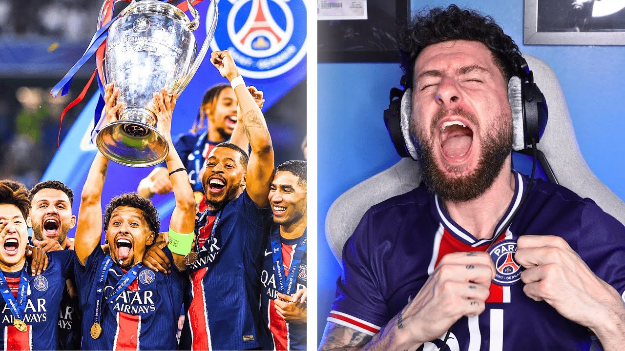 🌟 LE PSG EST CHAMPION D'EUROPE !!🔥 Paris je t'aime si fort... MERCI ❤️💙