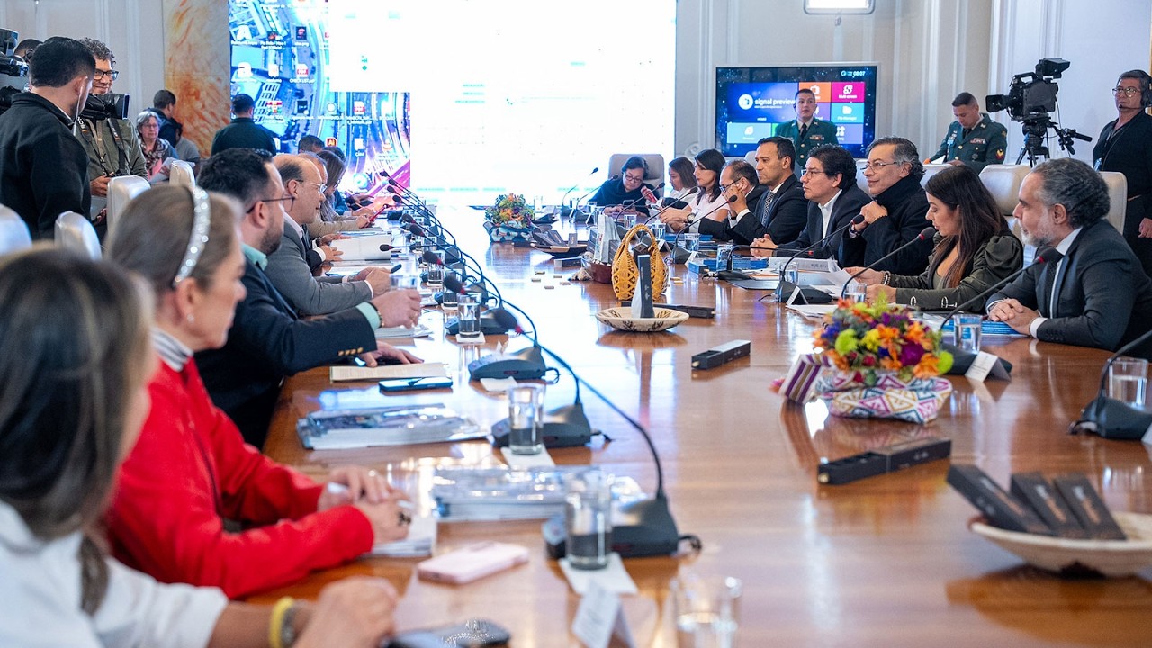 Palabras del presidente Gustavo Petro durante el Consejo de Ministros