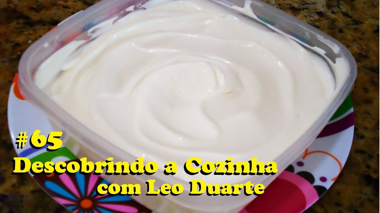 MAIONESE CASEIRA igual à famosa do mercado! [ Descobrindo a Cozinha #65 ]